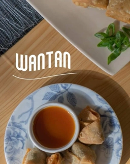 Portada del plato 'Wantán de cerdo (x4 unidades)'