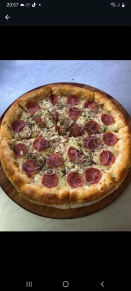 Portada del plato 'Calabresa'