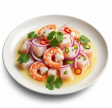 Portada del plato 'Ceviche Mixto'