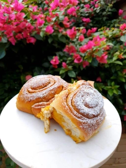 Portada del plato 'Roll Canela/Dulce de leche'