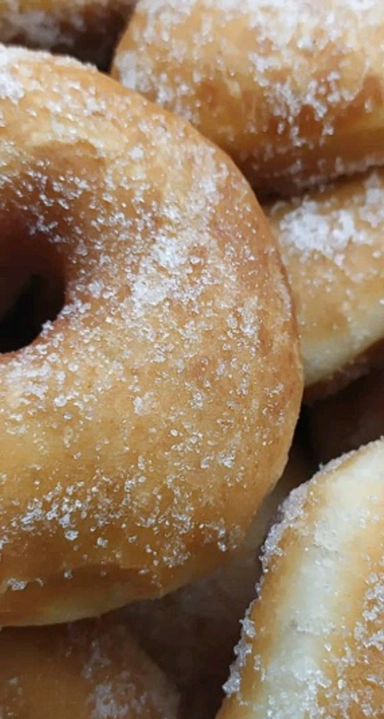 Portada del plato 'Donas azucaradas x 12'