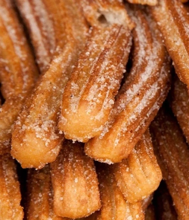 Portada del plato 'Churros azucarados x 6'